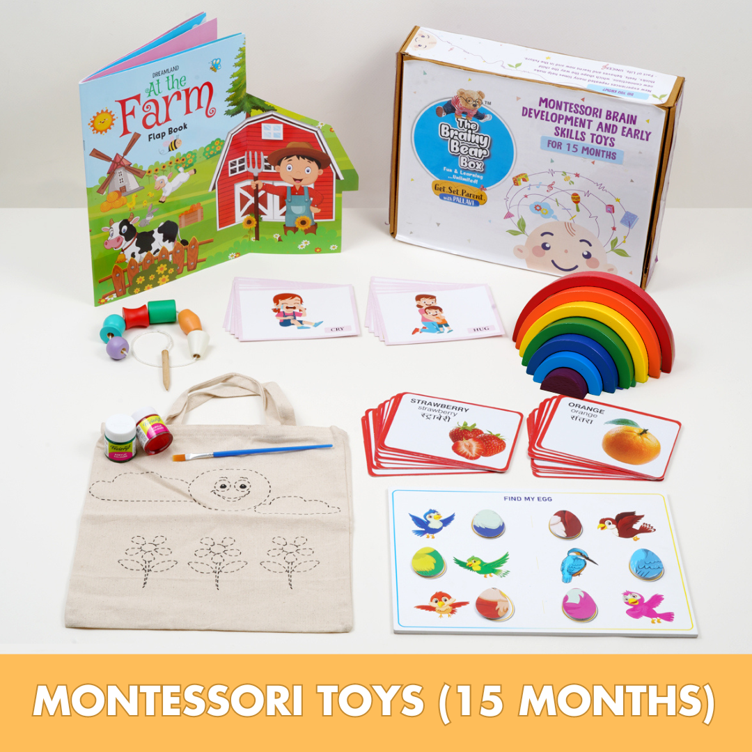 Montessori Toys for 15 Months Old Baby The Brainy Bear Store
