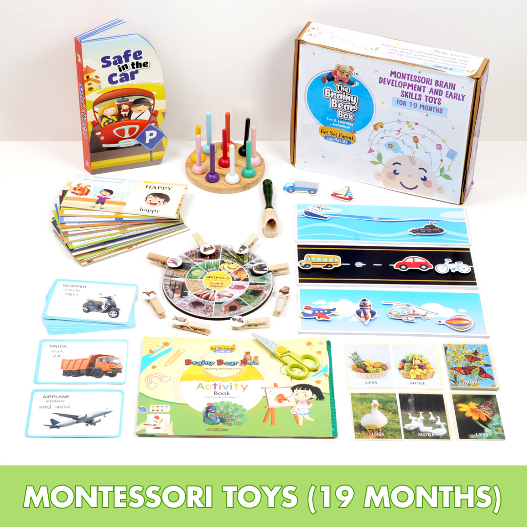 Montessori Toys for 19 Months Old Baby The Brainy Bear Store