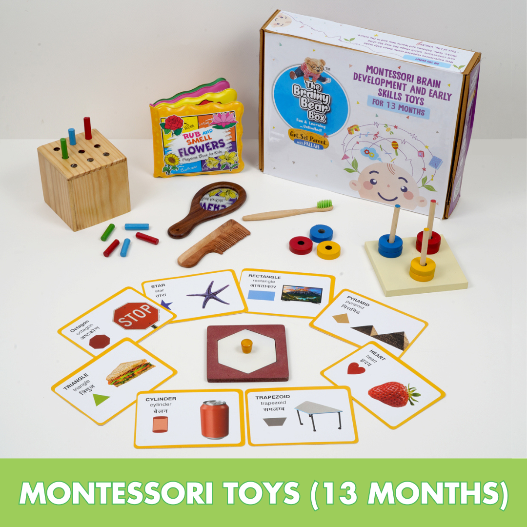 Montessori Toys for 13 Months Old Baby The Brainy Bear Store