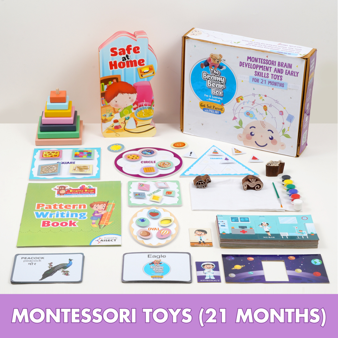 Montessori Activity Toys for 21 Months