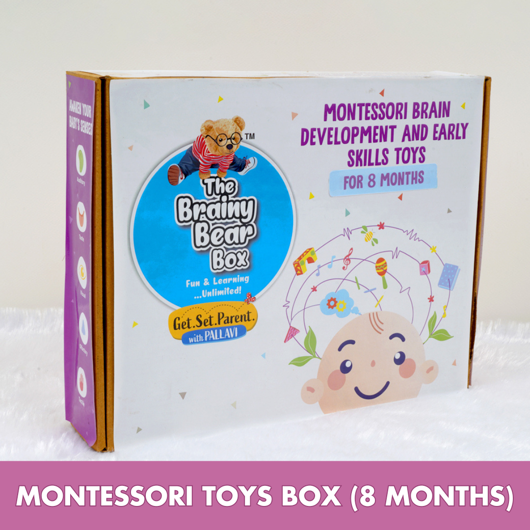 Montessori Toys for 8 Months Old Baby The Brainy Bear Store