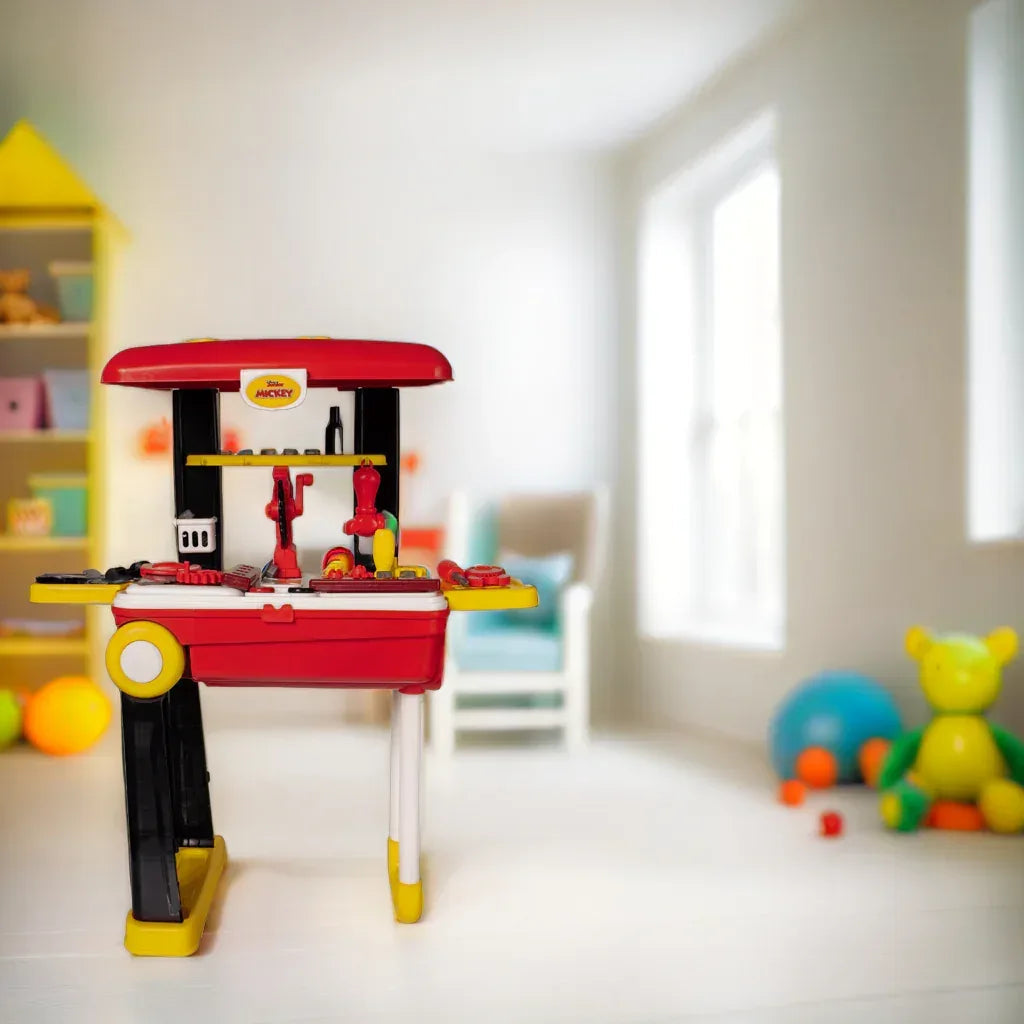 Deluxe Tool Work Bench Toy Set – Kids Portable Role Play Bench – The ...
