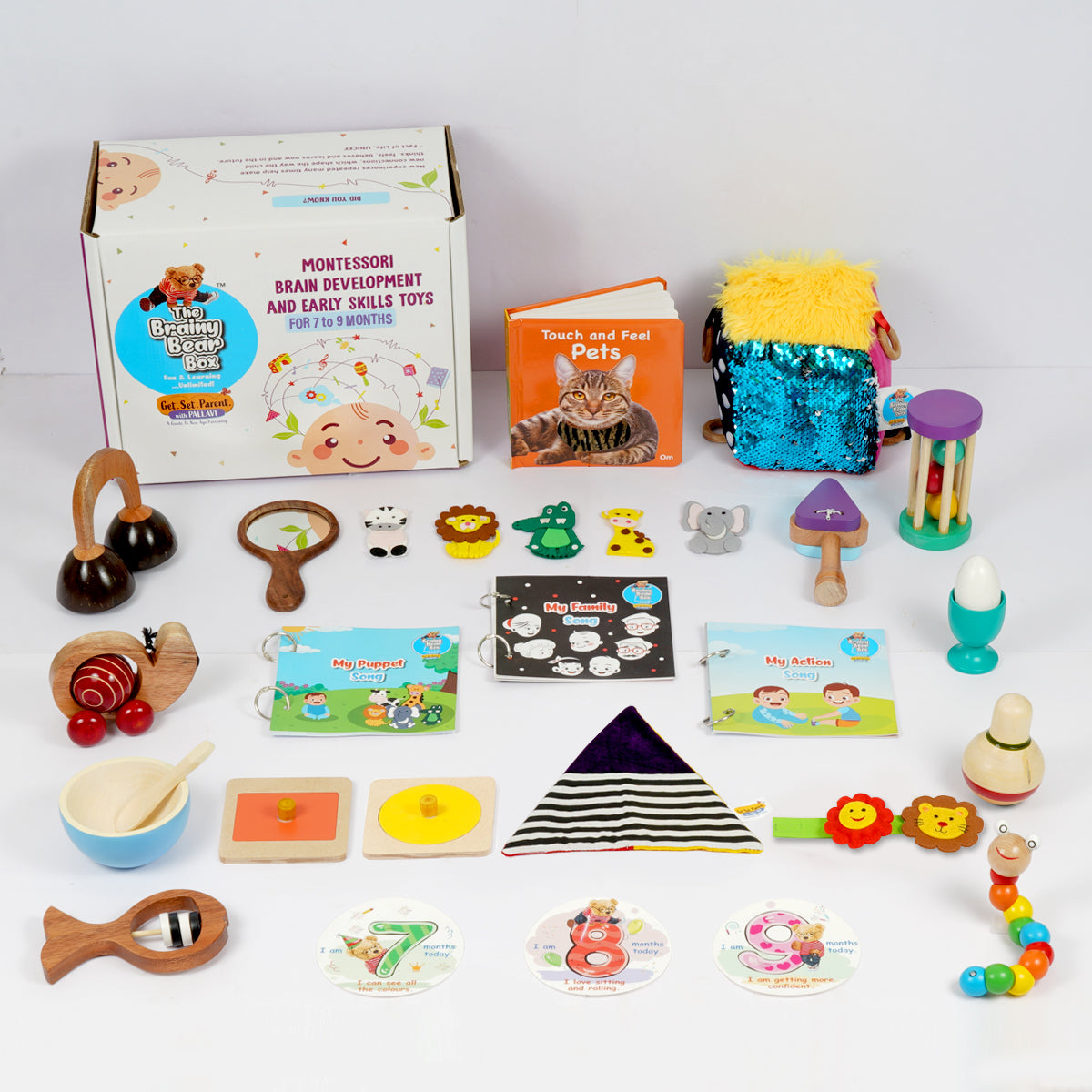 Montessori and Brain Development Boxes (0-2 Years) – The Brainy Bear Store