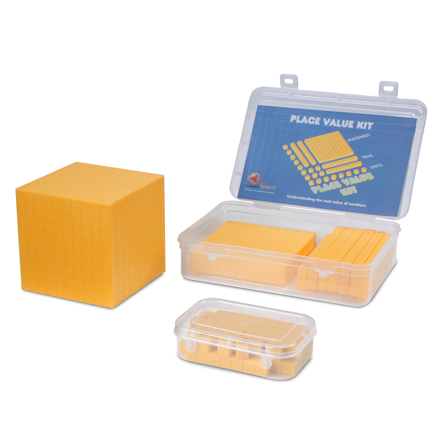 Uth Kit Math UTH - Place Value Activity Kit with thousand block – The Brainy Bear Store