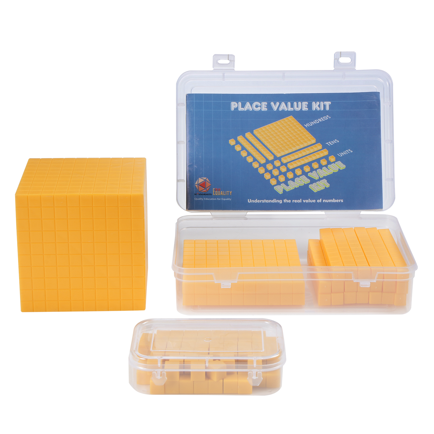 Uth Kit Math UTH - Place Value Activity Kit with thousand block – The Brainy Bear Store