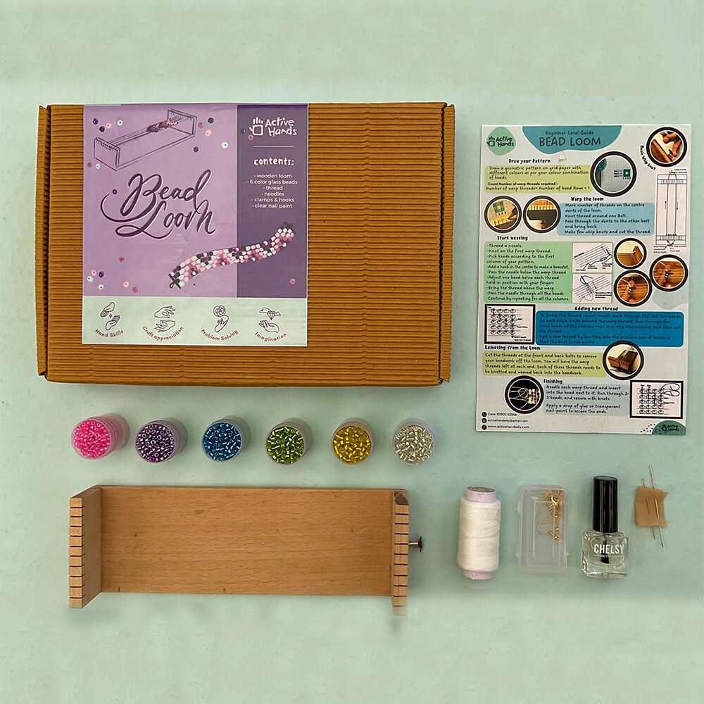 Buy Online BEAD LOOM Handmade Paper Making Kit for Kids – The