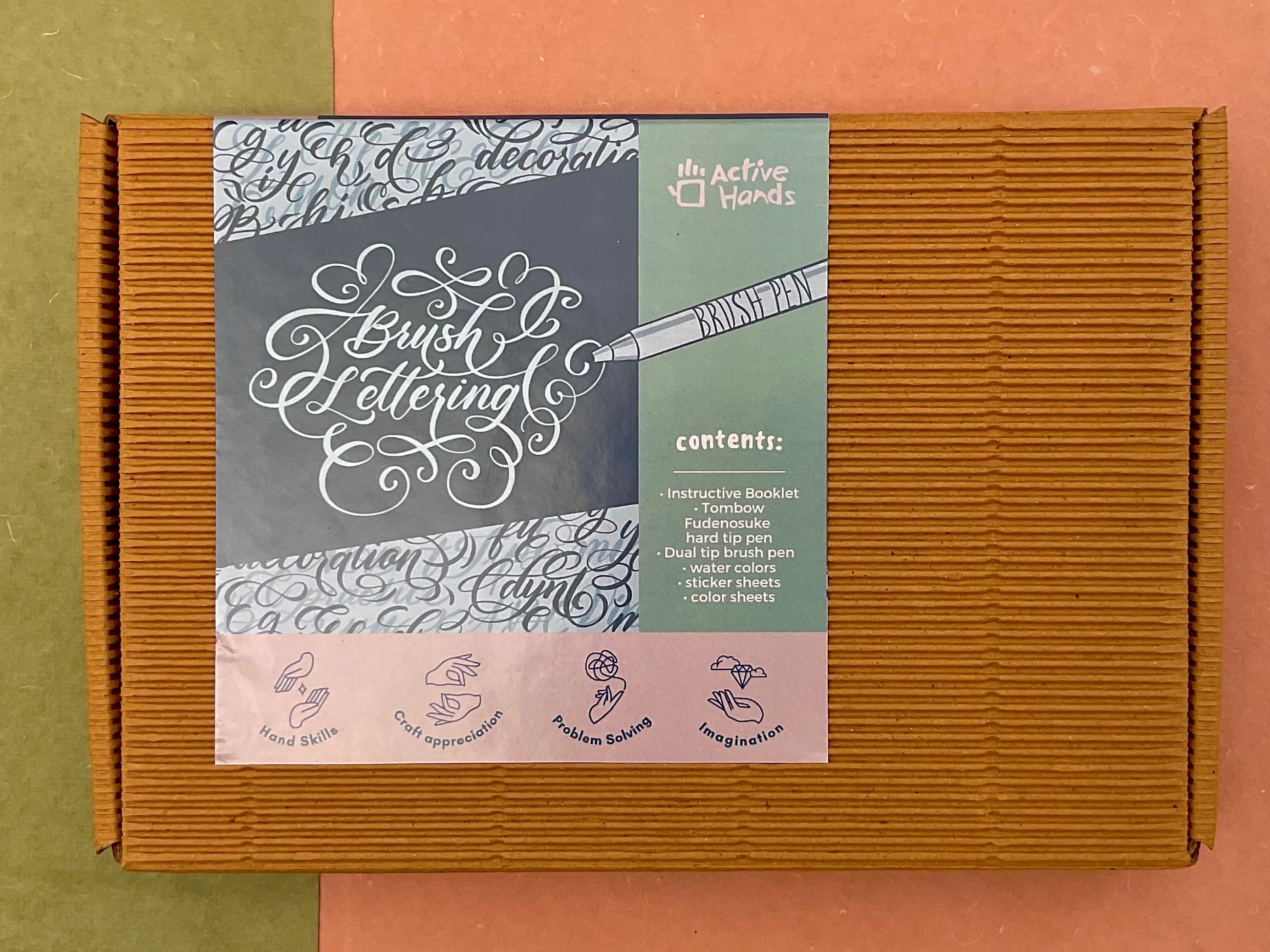 Buy Online BRUSH LETTERING DIY KIT at lowest prices – The Brainy