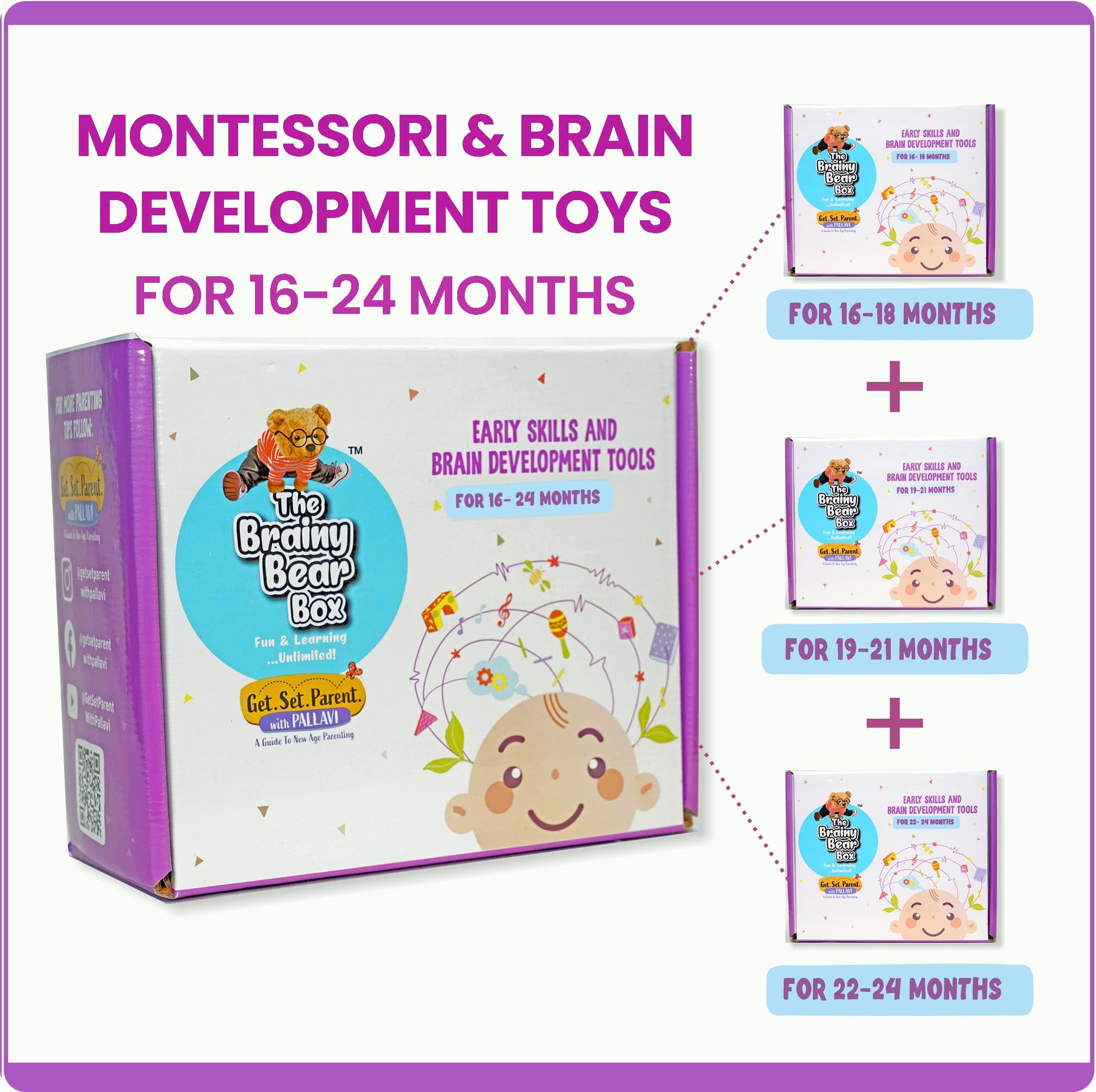 Montessori Brain Development Toys for 16-18 Months – The Brainy